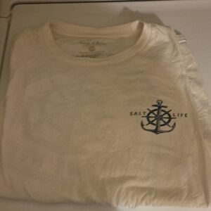 Salt Life Cream Short Sleeve Tee